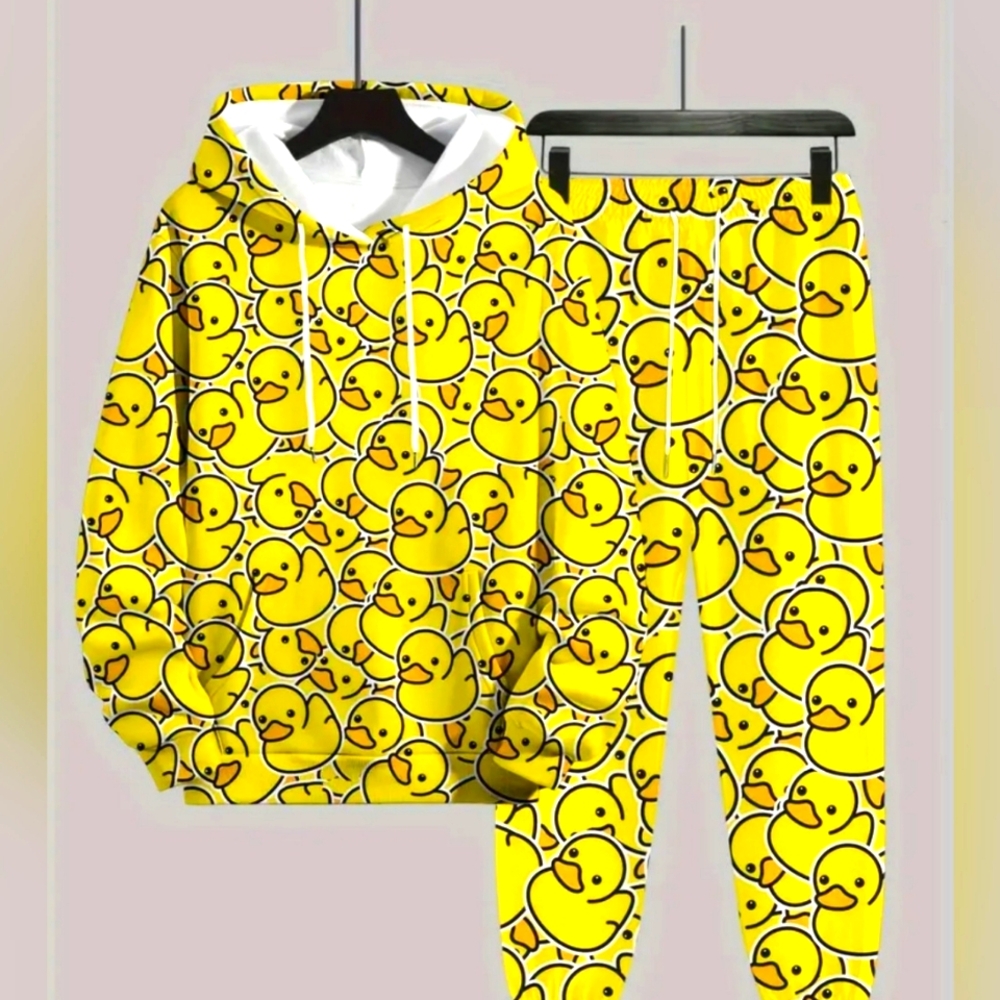 Rubber Ducky Hoodie and Sweatpants set
